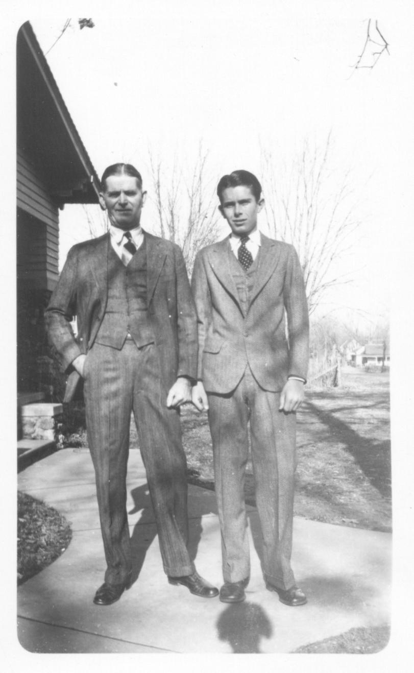Frank Churchill and son, Fred